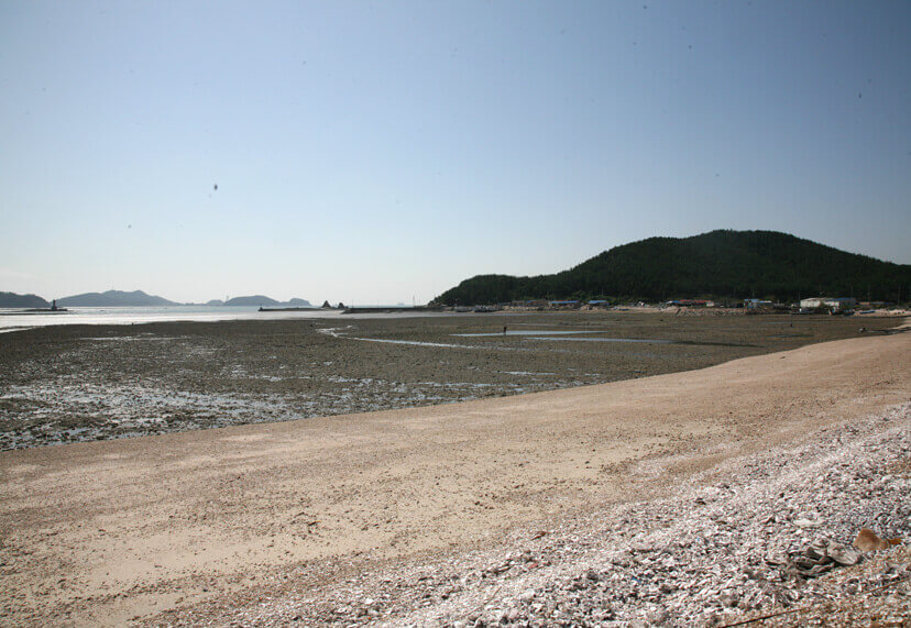 통개해수욕장
