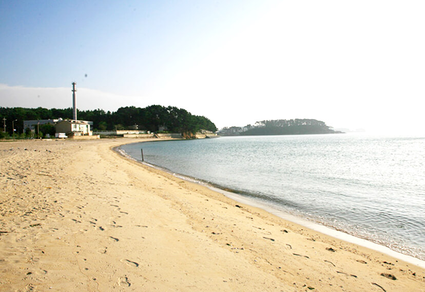 천리포해수욕장