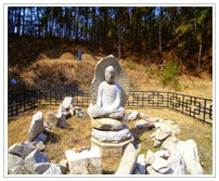 몽산리석가여래좌상(夢山里釋迦如來坐像) 사진 입니다.
