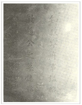 조존성(趙有性) 지석